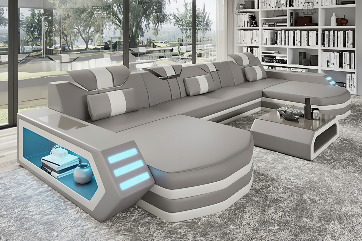 Light grey white minimalist terracotta