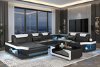 NEXA U-Shape Sectional Sofa - Luxury Mansion