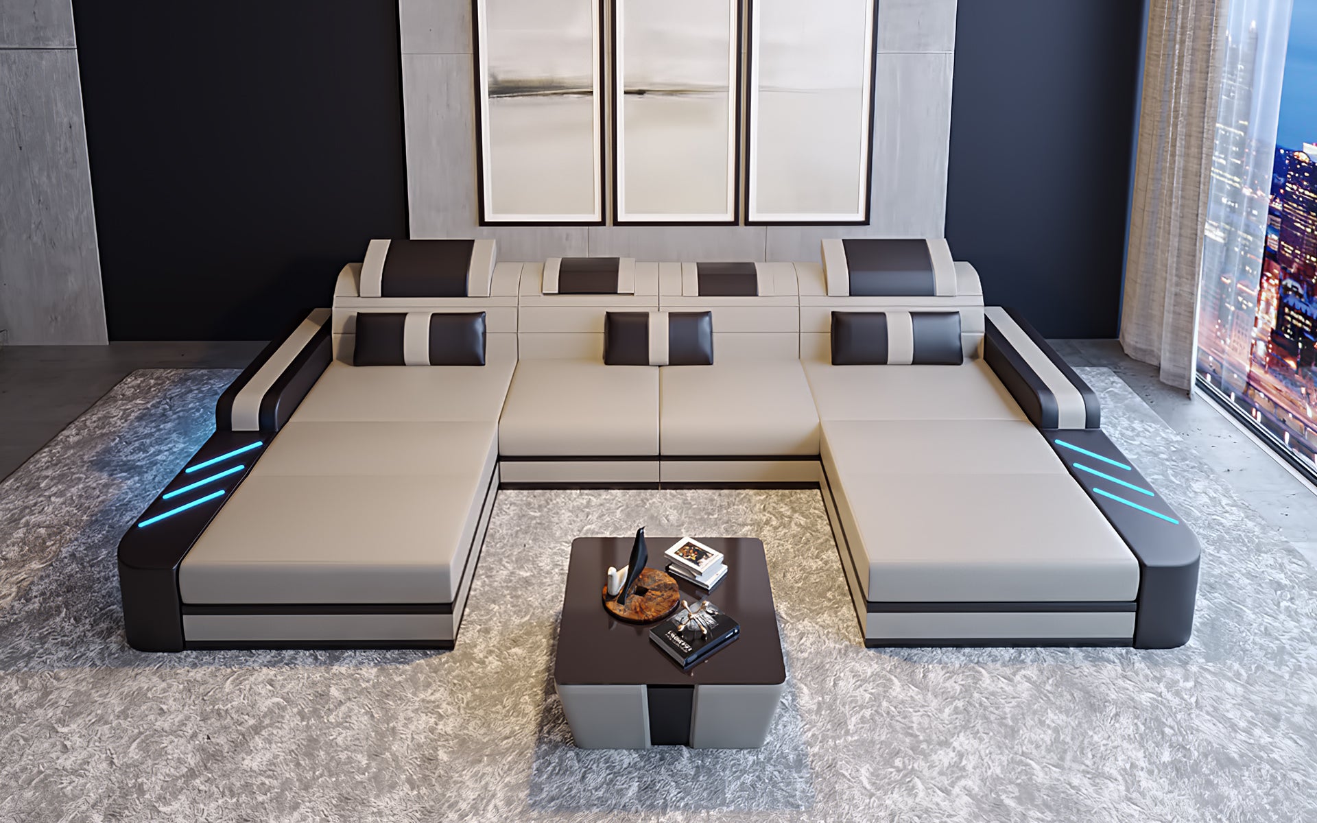 Ralutic Large Sectional